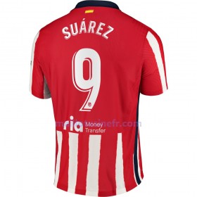 Maillot de Foot Atlético Madrid Luis Suarez 9 Domicile 2020-21